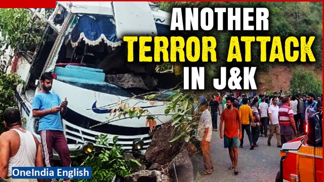 Terrorists Ambush Pilgrims' Bus in J&K's Reasi: 9 Dead, 33 Injured | Massive Hunt Launched |Oneindia