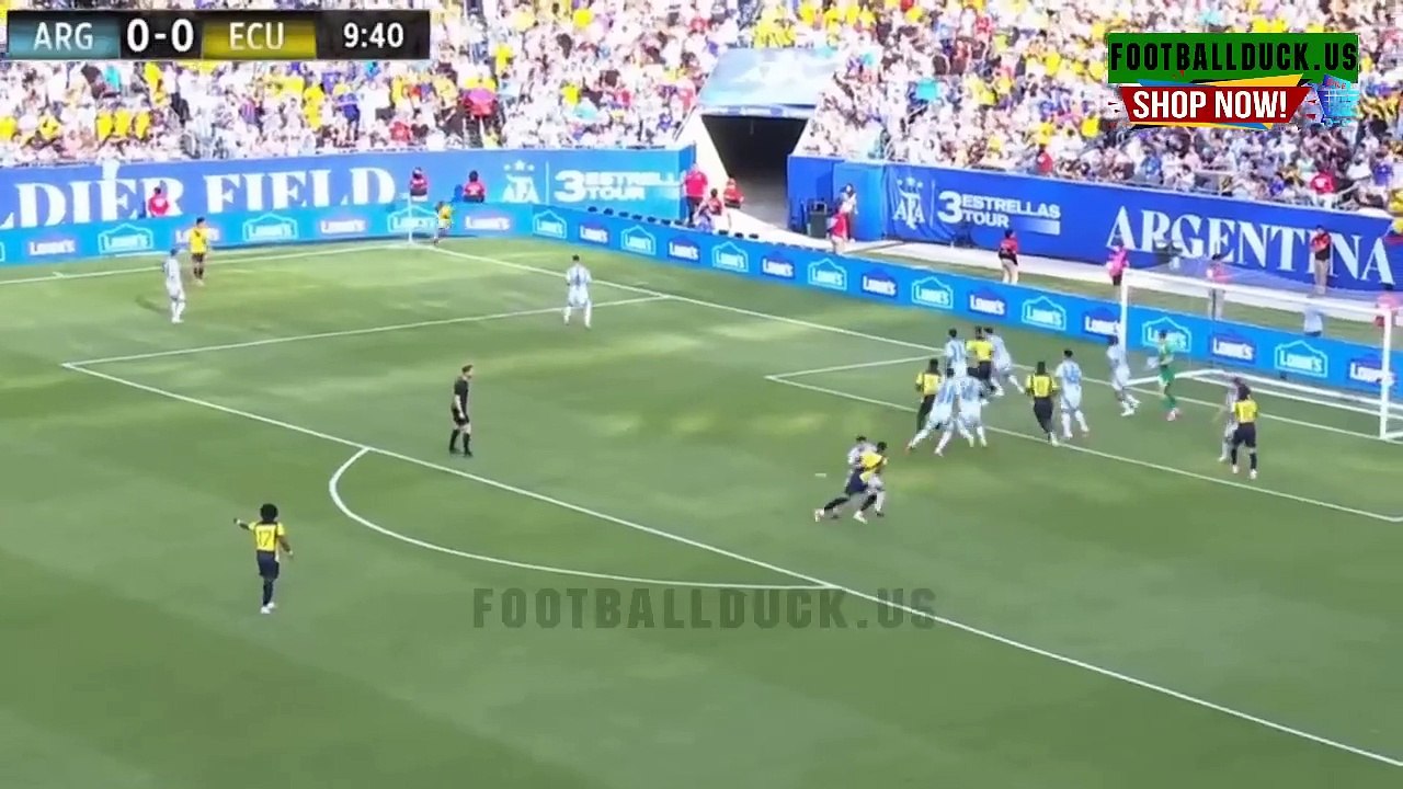 Argentina vs Ecuador 10 Highlights & All Goals 2024 video Dailymotion
