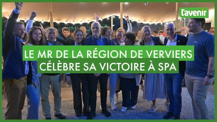 Le MR de la région verviétoise fête sa victoire dans son QG à Spa