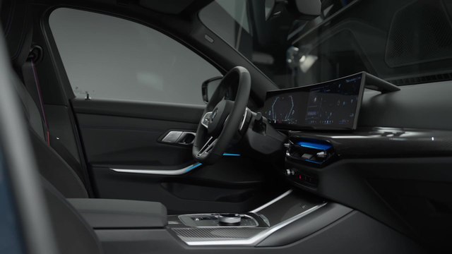 Die neue BMW 3er Limousine, der neue BMW 3er Touring - Progressives Cockpit mit neuen Sport-Lederlenkrädern