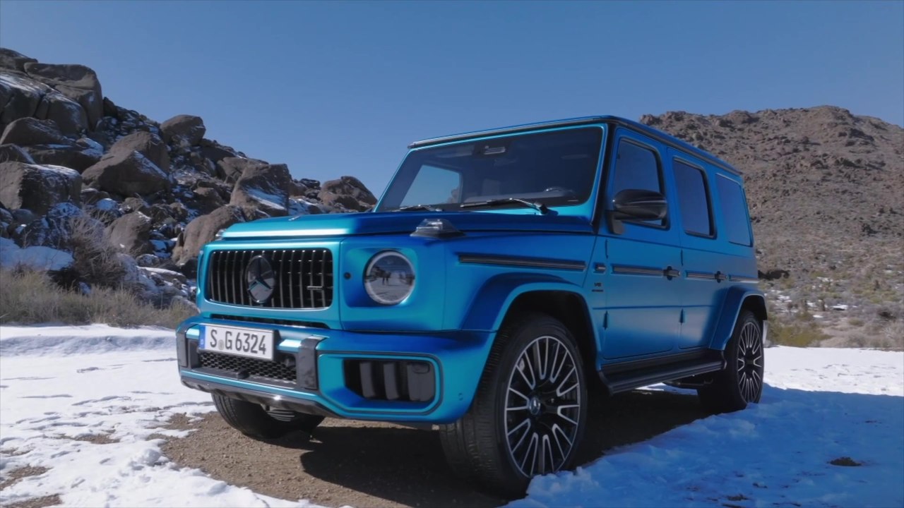 Exklusiv für die elektrische Mercedes-Benz G-Klasse - G-TURN, G-STEERING und Intelligente Offroad-Kriechen-Funktion