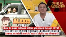 Alexis Vines at James Infante, kumikita ng six digits kada buwan?! | Kapuso Mo, Jessica Soho