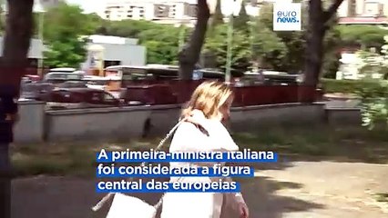 Partido de extrema-direita de Giorgia Meloni vence europeias em Itália com quase 30% dos votos