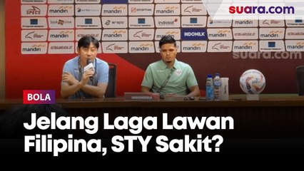 Shin Tae-yong Akui Sedang Flu Parah Jelang Laga Timnas Indonesia Hadapi Filipina