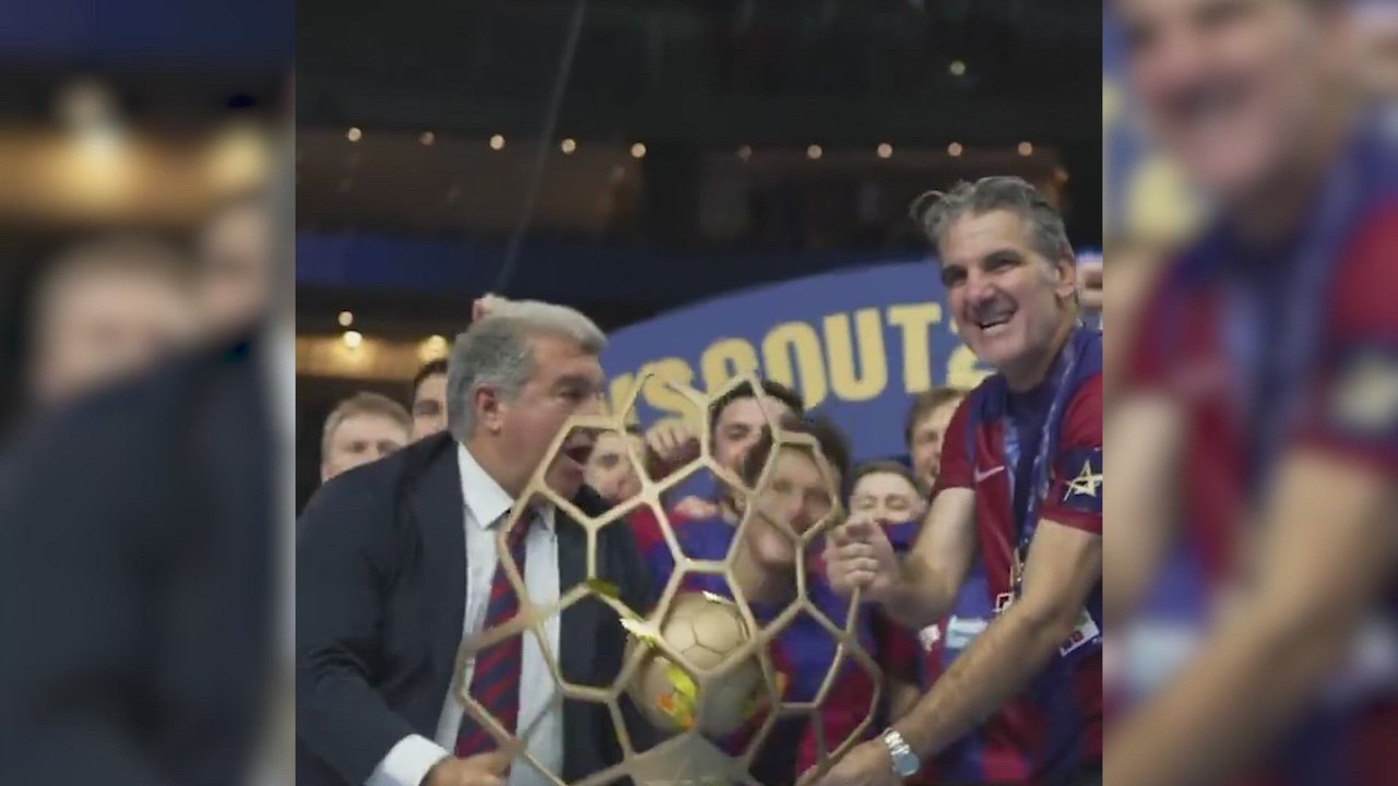 Laporta eufórico como nunca con la Champions: ni los jugadores del Barça daban crédito