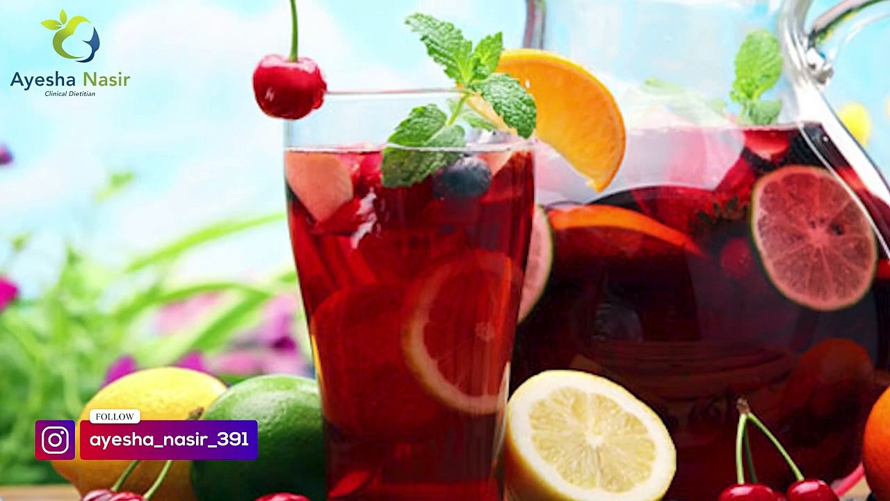Best Drinks for Heat Protection  _ Stay Cool and Hydrated _ Ayesha Nasir