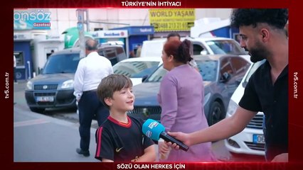 10 yaşındaki Batmanlı çocuktan bozuk ekonomi çıkışı: Dondurma yiyemiyorum!