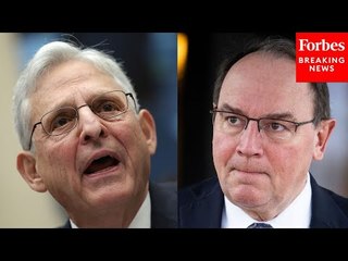 'Who Gave The Go Ahead?': Thomas Tiffany Grills Merrick Garland Over Search Of Trump's Mar-a-Lago
