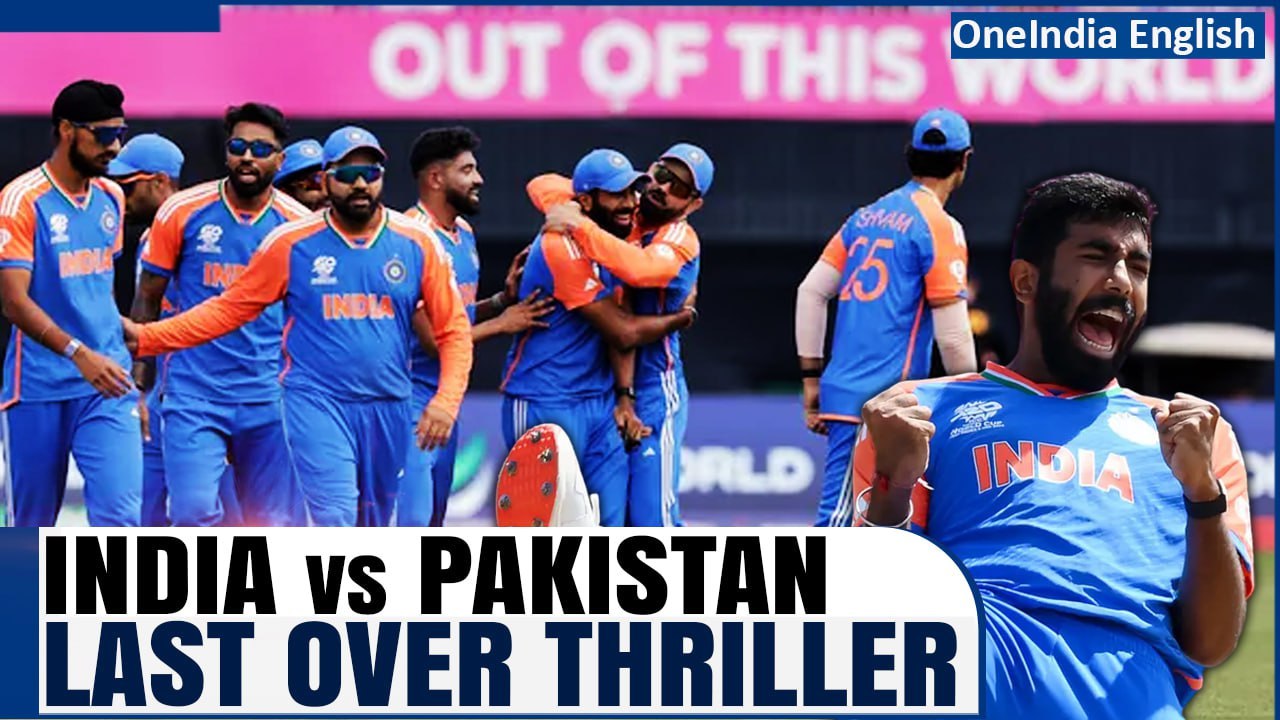 India vs Pakistan T20 World Cup 2024 Thriller: Bumrah Leads India To A Classic Win | Oneindia News