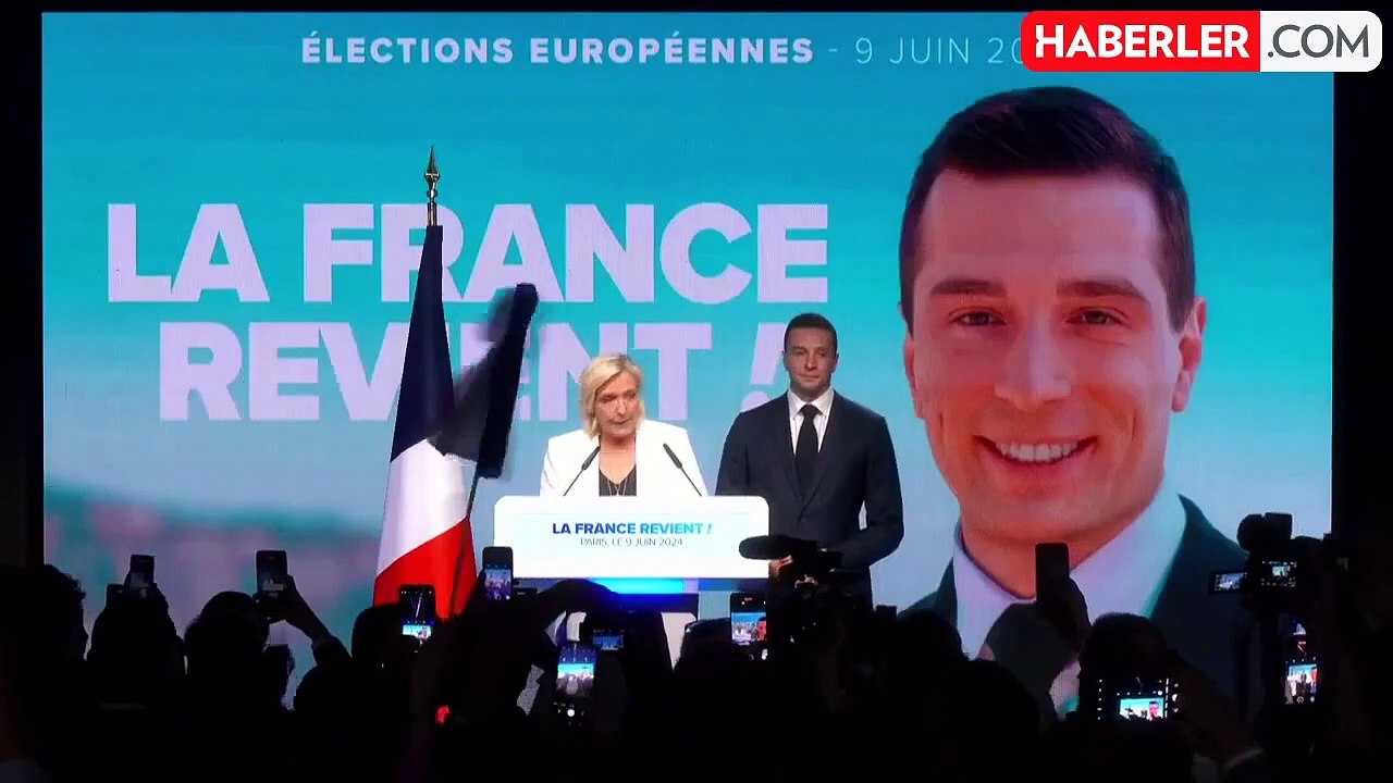 Avrupa Parlamentosu seçiminden lider çıkan Le Pen: Mültecilerin tamamını evlerine göndereceğiz