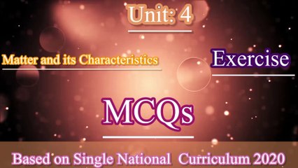 Grade 4 General Science Unit 4 MCQs