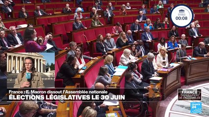 Elections anticipées : "Emmanuel Macron a choisi le délais le plus court"
