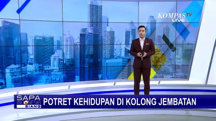 Begini Potret Kehidupan di Kolong Jembatan di Jakarta