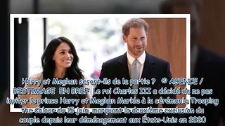 Harry et Meghan  le couple invité à l'anniversaire de Charles III  Le roi a tranché