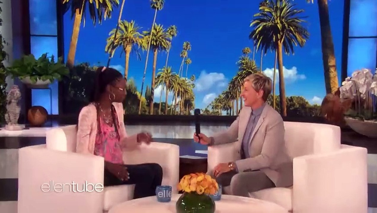 Ellen Taught This Fan How to Speak English