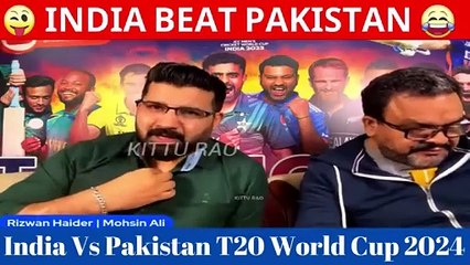 BHARAT से मैच हारते ही PAKISTAN में टूटे TV  _ FUNNY PAKISTANI ANGRY REACTION ON t20 WORLD CUP 2024(480P)