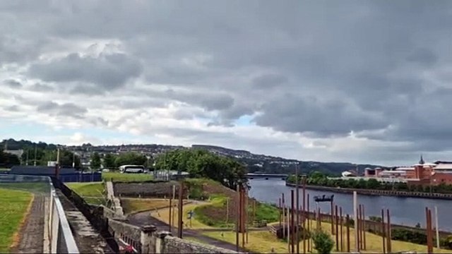 Ebrington Square and Derry city centre