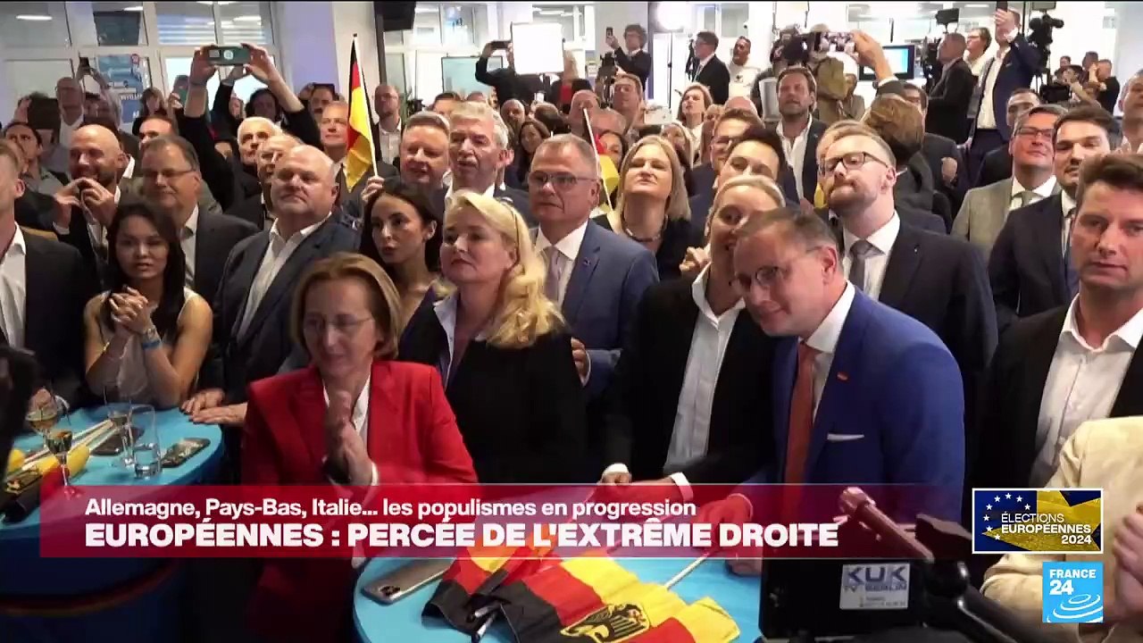 Européennes : percée des partis d'extrême droite au Parlement européen