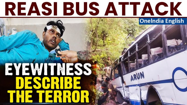 Reasi Bus Attack: One of the 33 injured describes the incident which claimed 9 lives | Watch