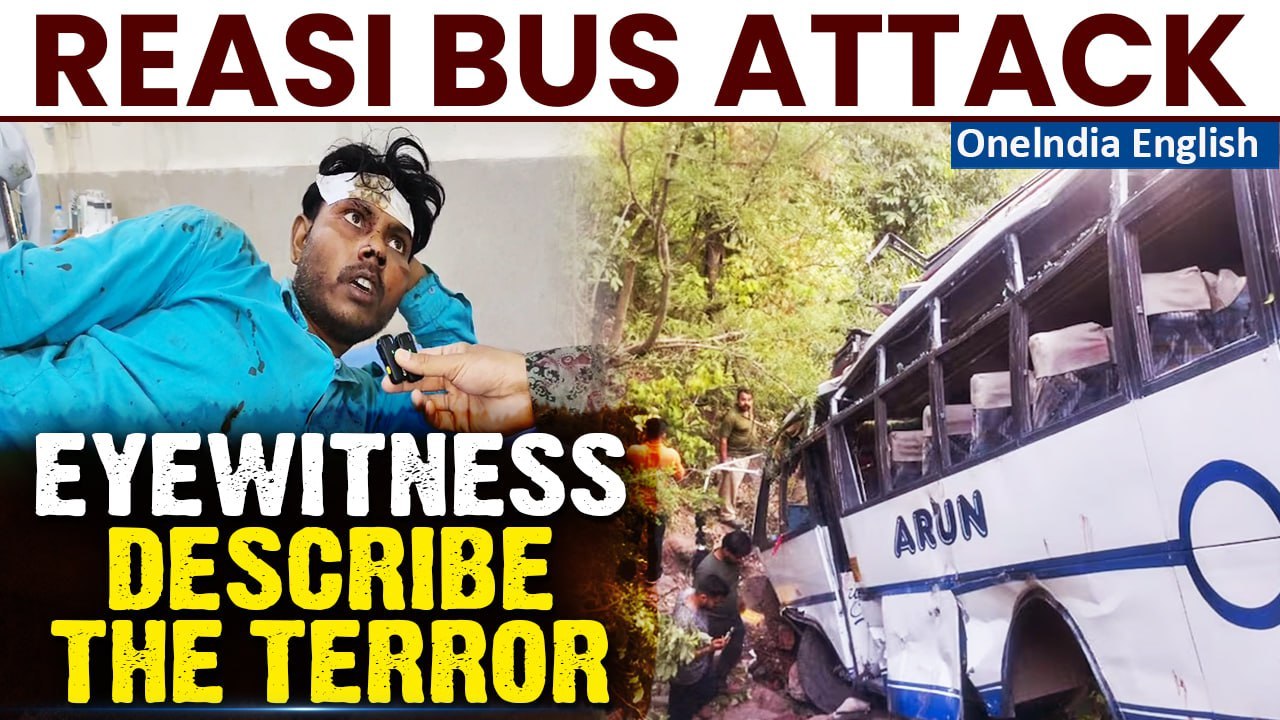 Reasi Bus Attack: One of the 33 injured describes the incident which claimed 9 lives | Watch