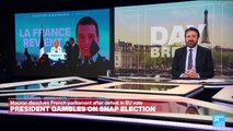 As 'provocative' voters in France, across EU veer hard right, Macron holds electorate 'to account'