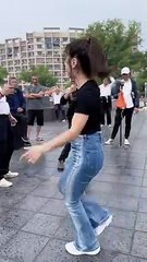 Chinese girl dance short video