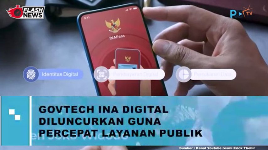 Govtech INA Digital Diluncurkan Guna Percepat Layanan Publik