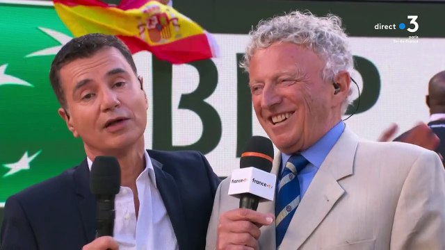 Nelson Monfort fait ses adieux à France Télévisions aux côté de Laurent Luyat