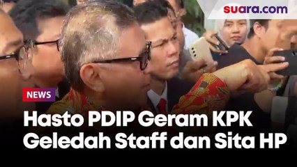 Usai Diperiksa 4 Jam, Hasto PDIP Geram Penyidik KPK Geledah Stafnya Dan Sita HP-nya: Saya Keberatan!