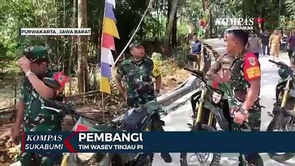 Wasev Tinjau Pembangunan TMMD Ke 120