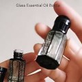 Luxury Dubai Crystal Black Perfume Oil Bottles | Harfaah Plastics UAE
