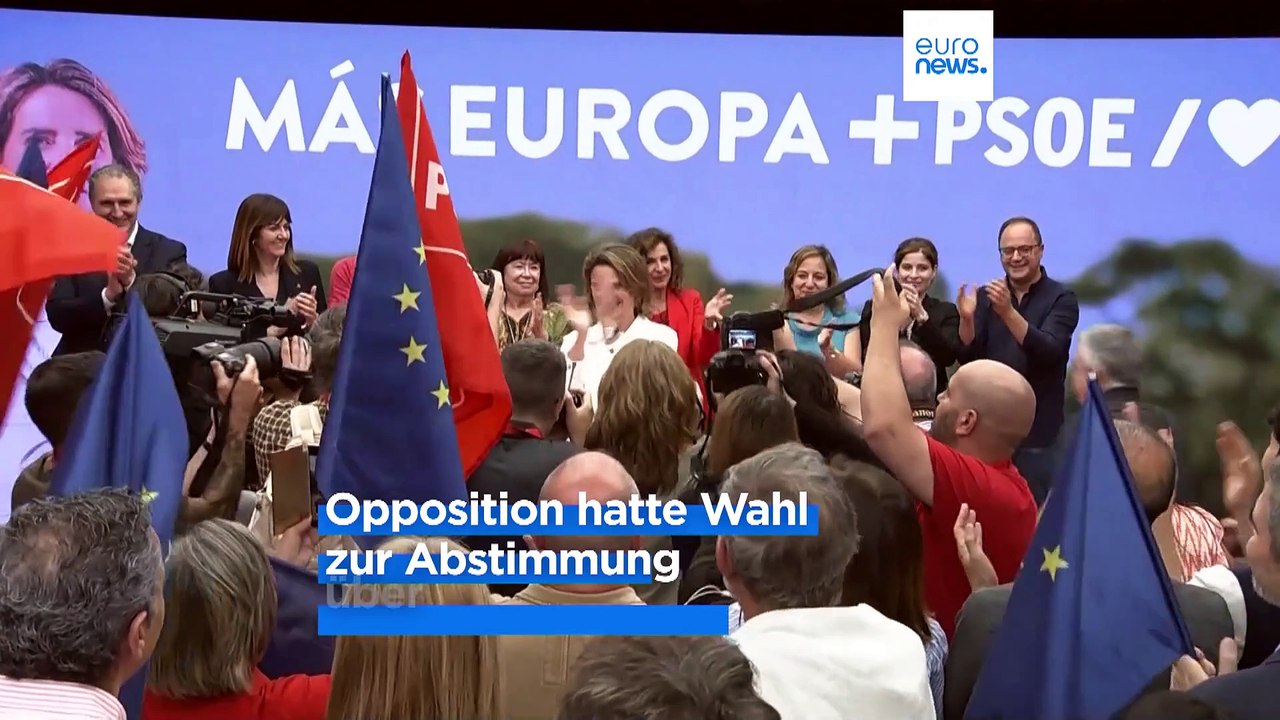 Spanien: Konservative Volkspartei Sieger der Europawahl
