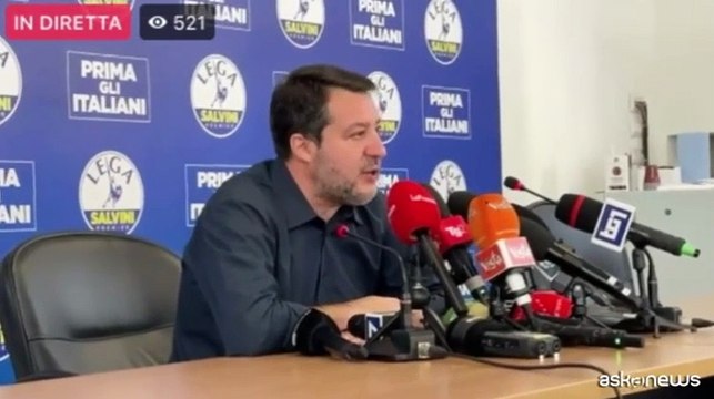 Europee, Salvini: Lega perde voti? Contano le percentuali