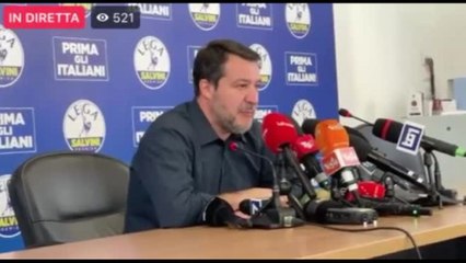 Europee, Salvini: Lega perde voti? Contano le percentuali