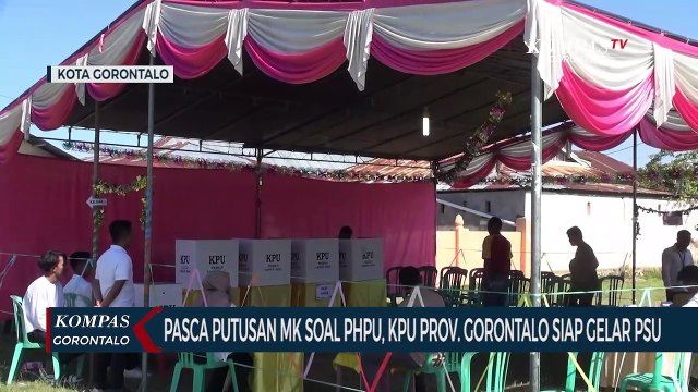 Pasca Putusan MK Soal Gugatan PHPU, KPU Provinsi Gorontalo Siap Gelar PSU di Dapil Gorontalo 6