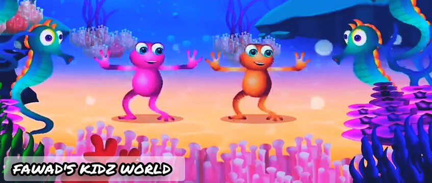 Five Little Speckled Frogs featuring Frog Puppets! | Kids Song | Super Simple Songs