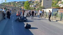 Üsküdar'da feci kaza: Motosiklet sürücüsü hayatını kaybetti