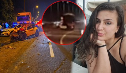Kamyona çarpan otomobilin sürücüsü hayatını kaybetti