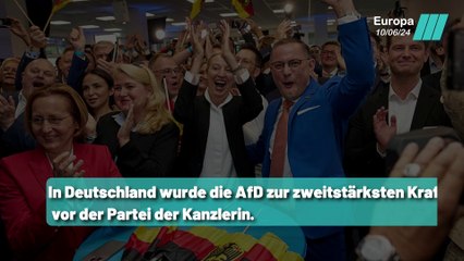 Erfolge der Rechtspopulisten bei der EU-Wahl