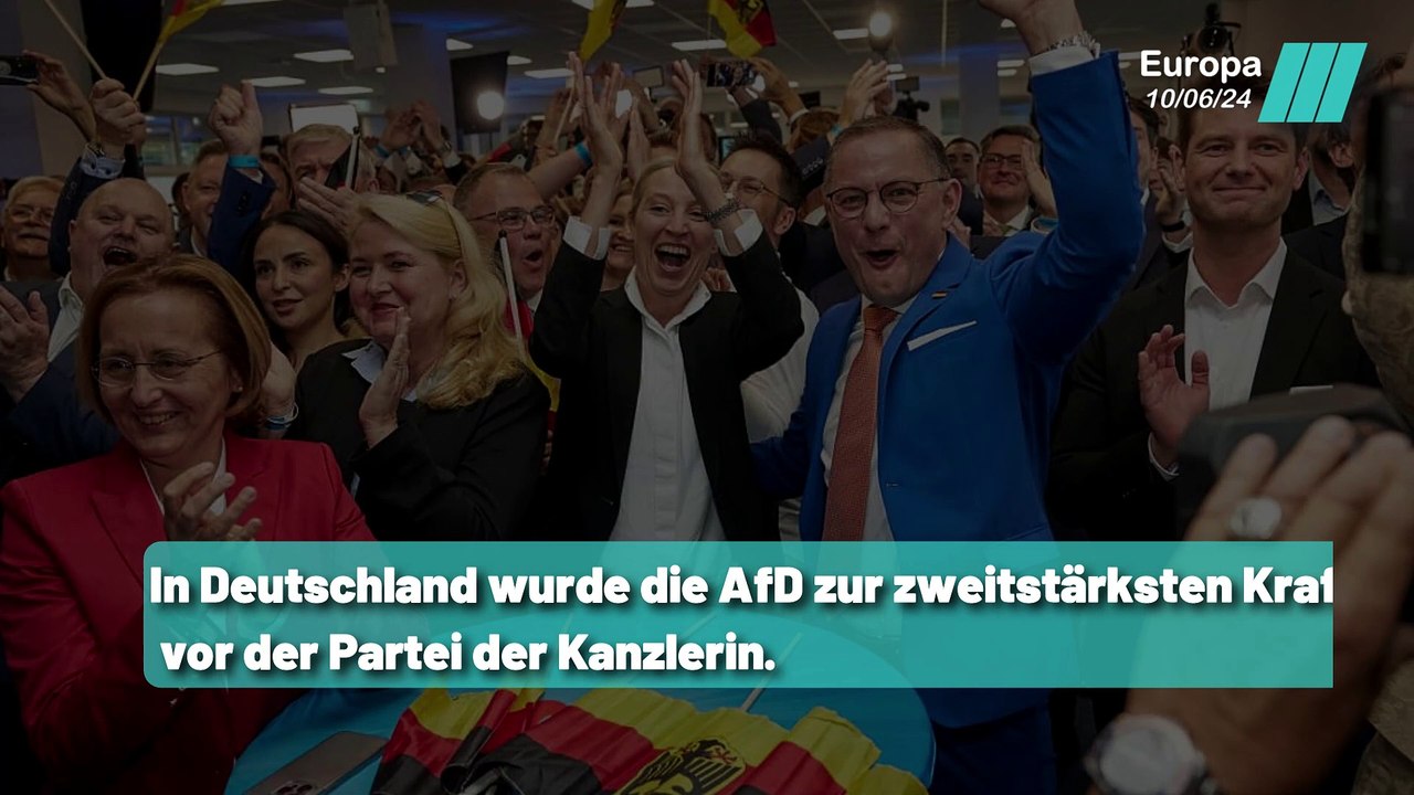 Erfolge der Rechtspopulisten bei der EU-Wahl