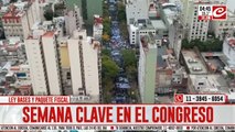 Semana clave en el Congreso: ¿qué pasará con la Ley Bases?