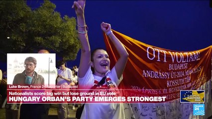 Orban's party strongest but loses ground in EU elections
