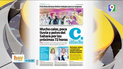 Titulares de prensa dominicana lunes 10 de junio 2024 | Hoy Mismo