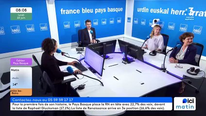 Pays basque : PS et Renaissance débattent au lendemain des élections européennes