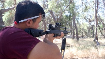 Kurban yakalama timinden son antrenmanlar