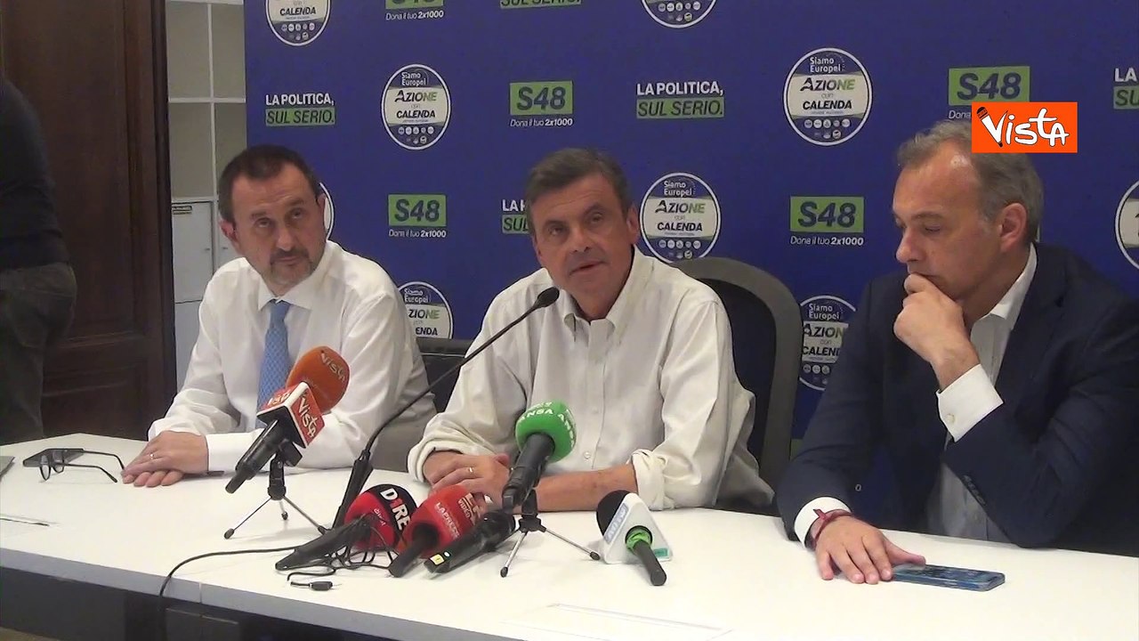 Calenda: "Non sono abituato ad attribuire agli altri gli insuccessi"