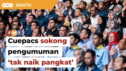 Cuepacs sokong syor ketua biar pelanggaran integriti tak naik pangkat