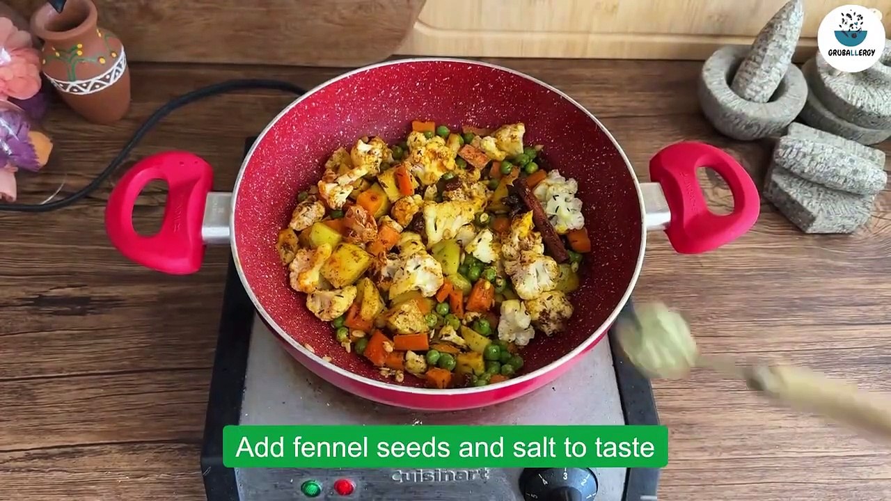 Savor the Essence of Kashmir: Allergy-Free, Gluten-Free Vegan Veg Biryani Recipe