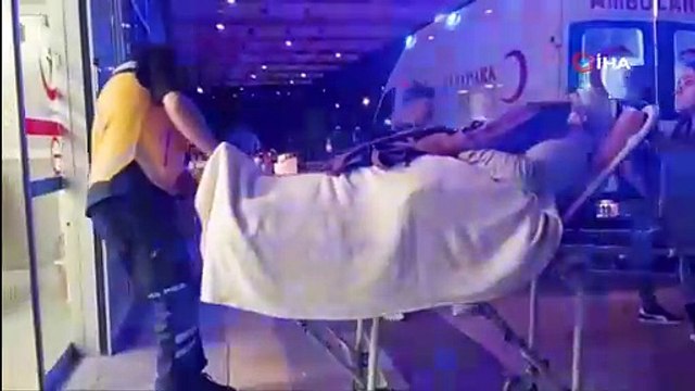 Erik toplamak için çıktığı duvardan düştü