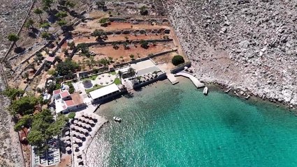 Michael Mosley: Stunning island of Symi where tragedy struck seen in drone footage
